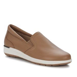 Ros Hommerson Women's Orleans Slip-on Sneakers, Tan, 7.5 Wide